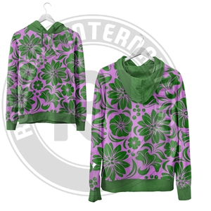 เสื้อฮู้ดดี้ผ้าฝ้ายฟลีซแขนยาวแบบซิป สไตล์ unisex - Product Image 3