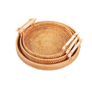 Bandeja de Ratán de Tendencia para un Estilo de Vida Ecológico - Product Image 4