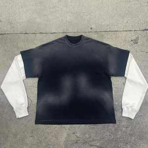 เสื้อยืดผ้าฝ้าย100% 10สีสำหรับผู้ชายฟิตเนสเลือกได้ - Product Image 3
