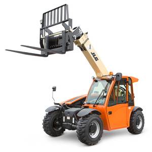 Chariot télescopique tout-terrain 4x4 diesel de 2,5 tonnes avec flèche télescopique de 6550 mm et pneus pleins pour l'agriculture et la construction - Product Image 1
