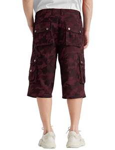 Pantalones cortos Cargo para hombre, logotipo personalizado de alta calidad, pantalones cortos deportivos de talla grande para hombre, ropa de calle, pantalones cortos para hombre, logotipo personalizado - Product Image 1