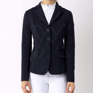 Chaqueta de Equitación Profesional para Mujer - Poliéster/Algodón de Alta Calidad, Diseño de Logotipo Personalizado, OEM/ODM Disponible, WAZIZ ENTERPRISES - Product Image 4