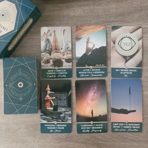 مخصص 350gsm ورقة راكب Waite <span class=keywords><strong>Tarot</strong></span> سطح مخصص طباعة · بطاقات التاروت مجموعة بطاقات التاروت مع دليل مخصص مطبوع - Product Image 2