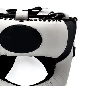 Protector de Cabeza de Boxeo Unisex Personalizado de Cara Completa, Alta Calidad, Doble Propósito, Protección de Cuero, Venta al por Mayor a Bajo Precio en Línea - Product Image 4