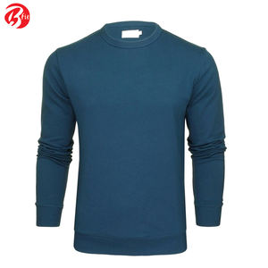 Jersey de lana de algodón cálido de invierno ajustado para hombre, sudaderas con patrón sólido de la mejor calidad, tallas XS a 3XL, teñido liso - Product Image 2