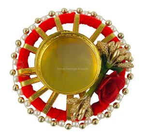 Indian Traditional Handmade Metal <b>Tea</b> Light <b>Candle</b> Holder Floral Home Decoration for Diwali Wedding Party Tealight Diyas - Product Image 4