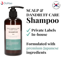 Champú DoHae Coreano de Lujo Anticaspa, Clarificante, Limpieza Profunda, Sin Sulfatos, Sin Silicona, para Cabello Graso y Dañado, Cuidado de la Textura, 18-MEA