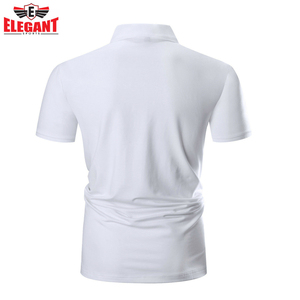 Camiseta Polo para Hombre, Diferentes Diseños OEM, Corte Ajustado, Color de Contraste, Camisetas Polo para Hombre a Precio de Mayoreo - Product Image 5