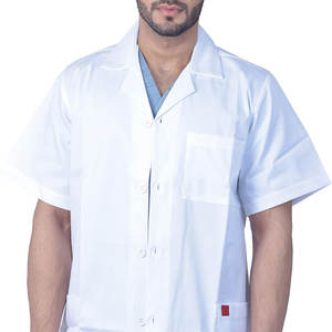 Precio barato Hombres Farmacia Personal Scrub Bata de laboratorio Venta al por mayor Más vendidos Hombres Hospital Scrub Bata de laboratorio - Product Image 4