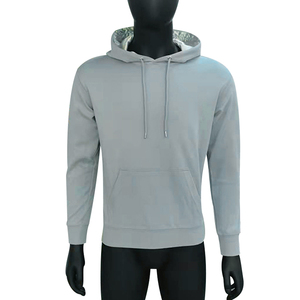 Sudadera con Capucha de Seda para Hombre, de Alta Calidad, con Forro de Satén, Estilo Holgado, Venta al Por Mayor 2026 - Product Image 2