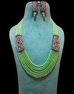 Collar de Boda Indio Sabyasachi, Joyería Inspirada en Sabyasachi, Joyería Nupcial India Pakistaní, Conjuntos de Joyería Bollywood Sabyasachi - Product Image 6