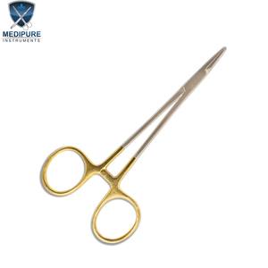 Portaagujas Halsey de 5 y 6 Pulgadas, Instrumento Quirúrgico de Acero Inoxidable, Agarre Preciso, Mordazas Lisas, Diseño Duradero, Instrumentos Dentales - Product Image 2