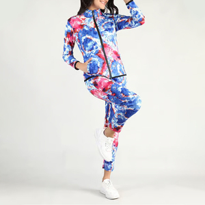 Vente en gros OEM de survêtements sexy respirants pour femmes, survêtement à manches longues de haute qualité avec sublimation à bas prix - Product Image 4