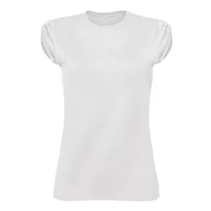 T-Shirt Personalizzata da Donna in Tessuto Slub per Merchandising Promozionale - Product Image 4