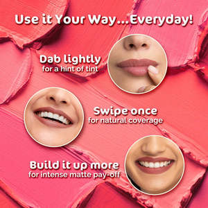 Lápiz Labial Cremoso Mate de Larga Duración con Manteca de Murumuru y Vitamina E - 4.2g Rosa - Product Image 5