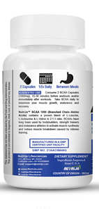 BCAA 2:1:1 1000mg - 120 capsule - Product Image 4