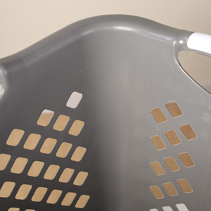 New Nhựa Giặt giỏ <span class=keywords><strong>Stackable</strong></span> quần áo giỏ giặt cản trở cho phòng ngủ thoáng khí không thấm nước lưu trữ container - Product Image 6