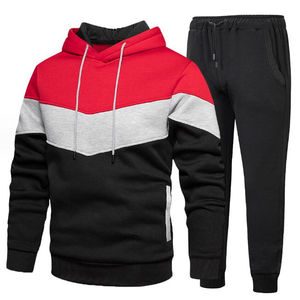 Survêtement pour hommes personnalisé Jogging Survêtement en gros pull décontracté à capuche costume hommes de haute qualité Joggers ensembles - Product Image 3