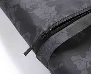 Chaqueta cortavientos personalizada con cuello levantado y logotipo frontal, chaqueta de invierno informal impermeable, la mejor llegada - Product Image 5