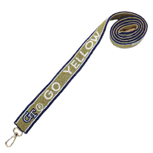 High Quality GO YELLOW Seed Bead <b>Bag</b> <b>Strap</b> Handmade Cotton Purse <b>Strap</b> Adjustable Feature Embroidery - Product Image 1