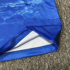 Estilo deportivo de alta calidad Camisetas de sublimación de protección solar de manga larga de alta calidad para hombres Diseño de impresión Ligero - Product Image 4