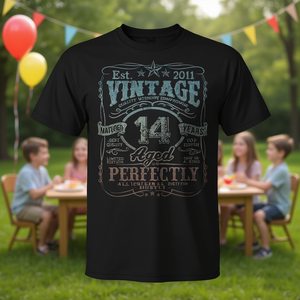 <b>Vintage</b> 2011 Limited Edition 14-Year-<b>Old</b> 14th Birthday Promotional T-Shirt - Product Image 3