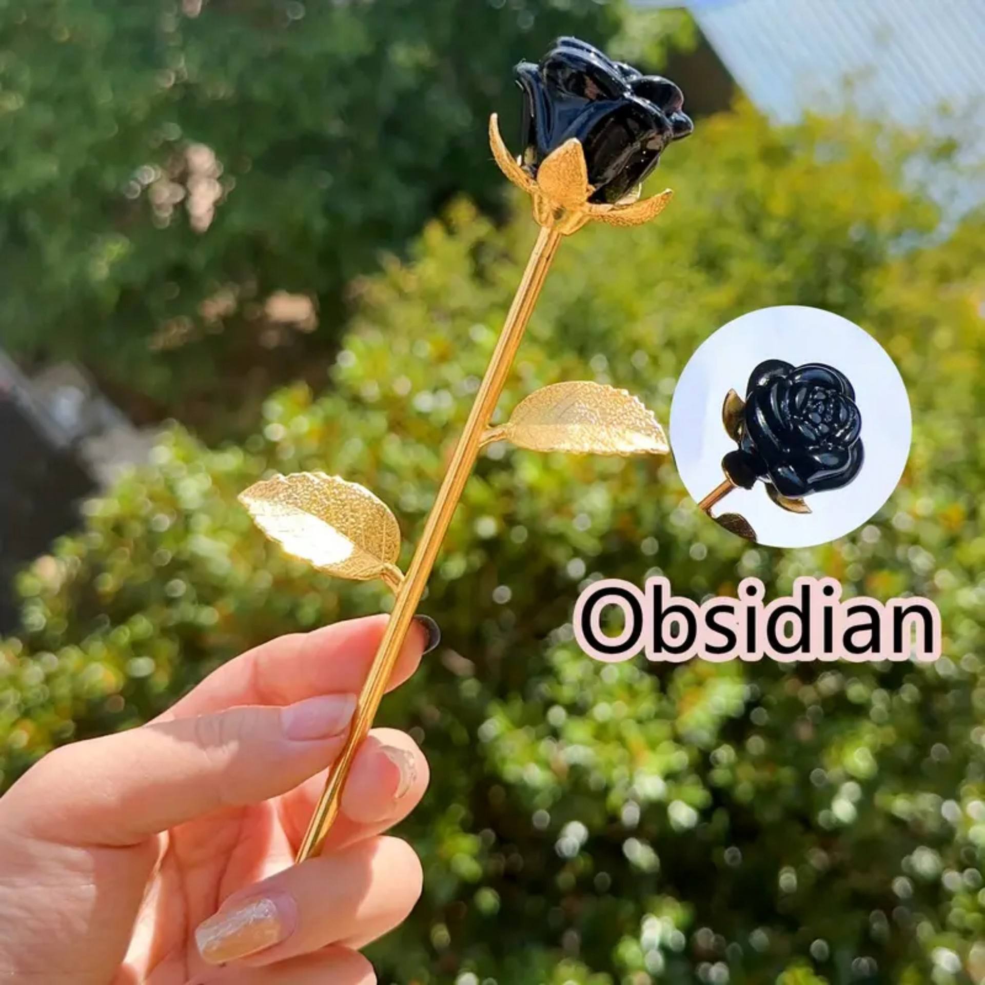 ออบซิเดียนสีดำ