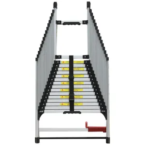 Nhiệm vụ nặng nề Kính thiên văn thang với chống trượt loại bánh xe thang thẳng đứng - Product Image 6