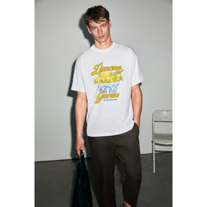 T-shirt pour homme GRIMELANGE GUARDIANO, 100% coton biologique, imprimé, coupe confortable - Product Image 2