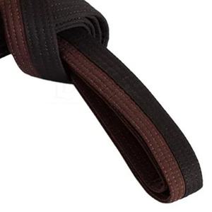 Cinturones de Karate Unisex, venta al por mayor, logotipo personalizado, bordado de algodón, ajuste cómodo para la práctica de artes marciales de Taekwondo de Judo - Product Image 3