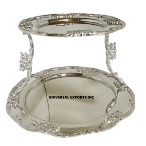 <b>Wedding</b> Decorative Metal <b>Chocolate</b> Bowl Silver plated Handmade Dessert Bowl Round Shape Luxury New <b>Chocolate</b> Bowl - Product Image 6