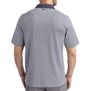 Polo personalizado tejido de punto de diseño de primera calidad al por mayor polos más textura suave OEM acabado Polo camiseta - Product Image 3