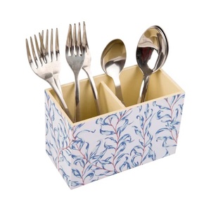 Porte-couverts en bois MDF pour cuillère, fourchette et couteau pour décoration de table à manger, nouveauté - Product Image 1