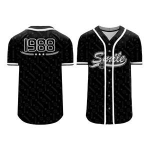 Offre Spéciale personnalisé blanc 100% Polyester Raglan Baseball chemise/bouton vers le bas personnalisé femmes Baseball Jersey - Product Image 6