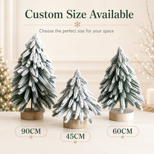 <span class=keywords><strong>Di</strong></span> alta qualità <span class=keywords><strong>piccolo</strong></span> albero <span class=keywords><strong>di</strong></span> <span class=keywords><strong>natale</strong></span> ornamenti <span class=keywords><strong>di</strong></span> legno fondo Mini cedro floccato Look decorazioni natalizie per Navidad Natal Arbol - Product Image 4