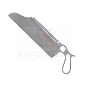 Satterlee <b>Bone</b> <b>Saw</b> 13 Ring Handle Cutting Edge Large Blade Orthopedic <b>Saw</b> By Surgiright Instruments - Product Image 5