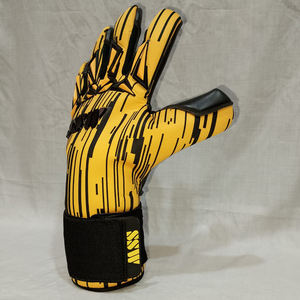 Nouveaux gants de gardien de but professionnels avec bout des doigts gants de gardien de but pour enfants adultes gants d'entraînement de Football lisses en Latex épais - Product Image 4