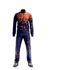 ชุดวอร์มฤดูหนาวแบบซับลิเมชั่นสั่งทำคุณภาพสูงสำหรับผู้ชาย ทรงปกติ สวมใส่สบาย ผลิตจากโพลีเอสเตอร์ 100% แห้งเร็ว - Product Image 1