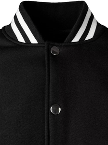 Chaqueta de béisbol de alta calidad personalizada mangas de cuero Chenille bordado béisbol Letterman Varsity chaquetas para hombres - Product Image 3
