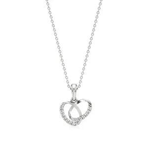 สร้อยคอจี้เพชร Infinite Embrace - Product Image 1