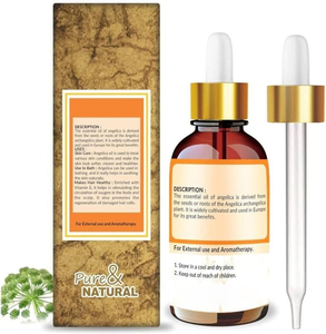 Aceite esencial de raíz de Angélica, suministro de fábrica Natural puro, aceite de Angélica archangelica para el cuidado del cuerpo, embalaje privado, pedidos a granel - Product Image 3