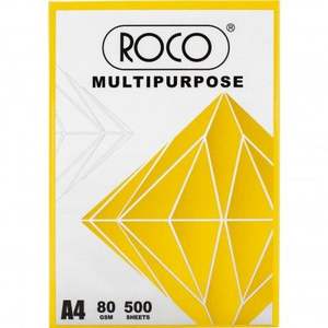 กระดาษถ่ายเอกสารโรโค A4 คุณภาพพรีเมียม ลดราคาพิเศษ 75 แกรม เป็นมิตรกับสิ่งแวดล้อม ผลิตจากเยื่อไม้บริสุทธิ์ 100% สีขาว 500 แผ่น/กล่อง 5 กล่องต่อกล่อง - Product Image 2