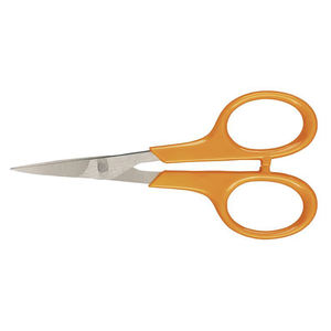 Plastic Handle <b>Nail</b> Cuticle <b>Scissors</b> Stainless Steel Blade Sharp End <b>Nail</b> Cutting <b>Scissors</b> - Product Image 1