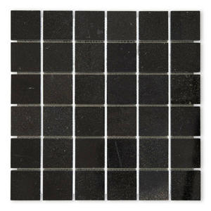 Mosaïque en granit poli Galaxy Noir Absolu 2x2 au design moderne, marque UNION, durable pour les villas et les espaces de luxe - Product Image 2