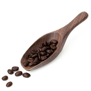Cuchara de café de madera con acabado natural que proporciona porciones equilibradas, ideal para los amantes del café expreso y la prensa de filtro, para uso diario. - Product Image 5