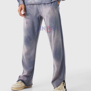 Chándal de Hombre de Alta Calidad con Lavado Ácido, Etiqueta Privada Personalizada, Chándal de Invierno con Capucha, Lavado Ácido Sólido, Cómodo y Suave - Product Image 4