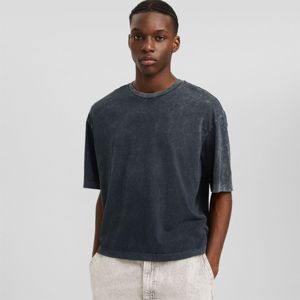 High Quality Cropped Boxy Fit <b>Men's</b> T-<b>Shirt</b> Casual Oversized Tshirt Blank Custom T <b>Shirt</b> for <b>Men</b> - Product Image 3