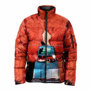 Customized <b>Light</b> Weight Customized Colors Stand Front <b>Mens</b> Puffer <b>Jackets</b> Canvas Padded Packable Breathable <b>Waterproof</b> Windproof - Product Image 1