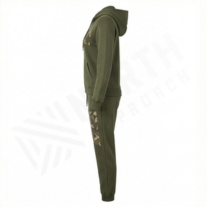 Conjunto Deportivo de Manga Larga Transpirable de Primera Calidad para Mujer, Ropa Deportiva para Mujer, 100% Algodón, Conjunto con Cremallera, Ropa Deportiva para Gimnasio y Correr - Product Image 3