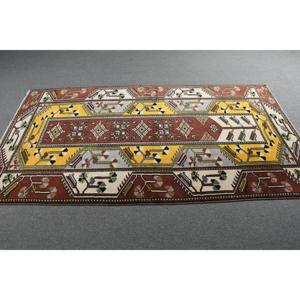 พรมวินเทจ ขนาด 4.1x7.6 ฟุต พรมลายดอกไม้สีน้ำตาล - Product Image 3